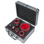 Raider Set de carote diamantate dry M14, Ø8-68mm, cutie aluminiu