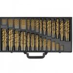 TOYA Set burghie titanate pentru metal in trusa 1-13mm, 300 buc Burghiu