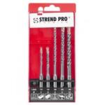 Strend Pro Set 5 burghie SDS Plus Strend Pro Premium SD051, dimensiune 5, 6, 8, 10mm Burghiu