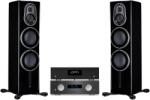 AVM Ovation A 6.3 + Evolution MP 3.3 + Monitor Audio Platinum 300 3G sztereó szett