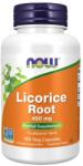 NOW Licorice Root 450mg 100 comprimate