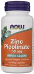 NOW Zinc Picolinat 50 mg 120 comprimate