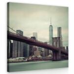 Consalnet Brooklyn Bridge, vászonkép 80x80 cm méretben (C5-11846O2)