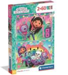 Clementoni SuperColor - Gabby babaháza 2x60 db-os (24819)