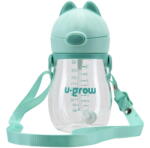 U-GROW Cana cu pai si curea U-Grow Tritan, 330 ml (UG05-SIP330)