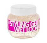 Kallos Cosmetics Styling Gel Wet Look erős tartást biztosító vizes hatású hajzselé 275 ml nőknek
