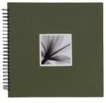 Dörr Dörr fotóalbum, spirálos, 34x34cm, 20 lap, zöld (D880355) (D880355)