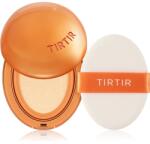 TIRTIR Mask Fit AI Filter Cushion tartós alapozó sminkszivaccsal matt hatással árnyalat 17N Vanilla 18 g