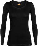 Icebreaker Merino 200 Oasis LS Scoop Black Női póló XL