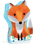 DJECO Formadobozos puzzle - Gyömbér a kis róka, 24 db-os - Ginger, little fox (DJEDJ07285)