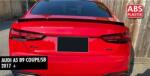  Csomagtartó spoiler, kompatibilis az AUDI A5 B9 2017-2021 kupéval vagy szedánnal