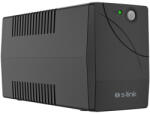 S-Link Szünetmentes 600VA FORCE U6 600VA, 12V7 ah*1, 360W, Line-Interactive, 2 Schuko
