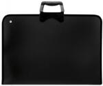 Spree Geantă de desen Spree Art - Cu fermoar , 37 x 54 cm, negru (59900)