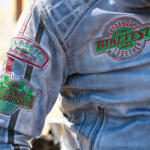 W-Tec Sheawen Waxed Motoros Bőrkabát - 4XL