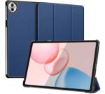 Dux Ducis Honor Pad 10 WIFI / Pad 10 5G DUX DUCIS DOMO tok álló, bőr hatású aktív FLIP, textil minta, SÖTÉTKÉK GP-174872 (GP-174872)