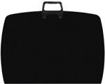 Spree Geantă de desen Spree Art -Oval, cu fermoar, 55 x 75 cm, negru (59920)