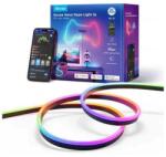 Govee Banda LED inteligenta Govee Neon Rope Strip Ligth 2 H61D4C11 RGBIC 48W Matter Wi-Fi Bluetooth 4m Negru (H61D4C11)