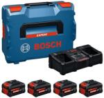 Bosch EXPERT 2× EXBA18V-55 + 2× EXBA18V-80 + EXAL18V2-320 - Akkumulátor és töltő készlet - 1600A0373Y (1600A0373Y)