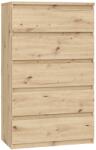 Fortrade Komód chelsea tölgyfa chlk45-d78 - sprintbutor