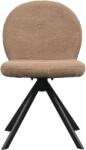 TEMPO KONDELA Étkezőszék, világosbarna/fekete, RODIA