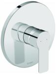 Duravit DC4210010010 - Zuhanycsaptelep falba süllyesztett beépítéshez D-CODE, fényes króm DC4210010010 (DA0024)