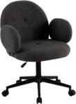 TEMPO KONDELA Irodai szék, szürke/fekete, TURIO