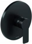 Duravit DC4210010046 - Rejtett beépítésű D-CODE zuhanycsaptelep, matt fekete DC4210010046 (DA0023)