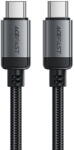 ACEFAST Cablu de incarcare Type-C la Type-C, 60W, 3A, Fast Charging, 1.2m - (C20-03) - Black (KF2349254) - pcone