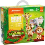 Marioinex Marioinex, Mini Waffle, Animals Savanna, set de constructie, 100 piese