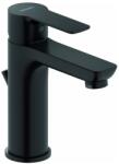 Duravit DC1023001046 - Mosdócsaptelep + leeresztő szelep D-CODE matt fekete DC1023001046 (DA0030)