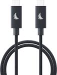 ANGELBIRD Cable I USB-C 4.0 I Solid Flex Cable I Blue Gray I 32 cm