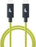 ANGELBIRD Cable I USB-C 4.0 I Solid Flex Cable I Lime I 32 cm