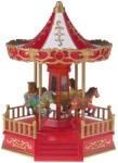 MagicHome karácsonyi dekoráció, körhinta, 4 RGB LED, dallamokkal, 18, 3 x 20 x 23, 5 cm (TC8090888)
