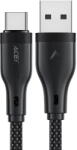 ACEFAST Cablu de Incarcare USB la Type-C, 3A, Fast Charging, 1.2m - (C8-04) - Black (KF2349248)