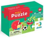TM Toys Dodo: Monștrii veseli - mini-puzzle cu 35 de piese (DOP300282) Puzzle
