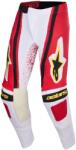 Alpinestars Techstar Nomur motokrossz nadrág világosszürke-piros-fekete-sárga