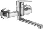 Kuchinox Borgo, fali mosdócsaptelep forgókarral, króm, LAV-BKB_050D (LAV-BKB_050D)