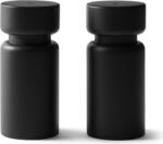 Crushgrind Râșnițe de sare și piper Helsinki, 11 cm, lemn de fag negru, 2 buc (070372-0099-2PC)