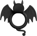 S-Line - denevéres péniszgyűrű (fekete) - szexshop