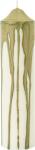 ferm LIVING Lumânare Dryp Pillar, 20 cm, verde oliv (1104271895)