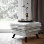 Miuform Bézs színű kárpitozott lábtartó Miuform Charming Charlie 60 x 60 cm (MF-970LIN1)