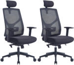 Mercury 2PACK ARES irodai szék fekete (2 db)