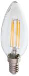 Iskra LED izzó C37 E14 4W 2700K FILAMENT (3830038915307) - denakert