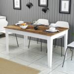 AGK Étkező asztal Milan 520 - Walnut, White (845HCT1408)