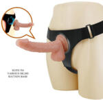 Pretty Love - univerzális öv dildóval, 19 cm természetes érzéssel - szexvital