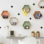 Pastelowe Love® Fali matricák - fekete kereszt 25 db