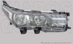 Toyota Corolla 2013-2019 - Fényszóró HB3/H11+LED jobb (motoros) -16 DEPO