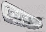 Ford Focus 2018-2021 - Fényszóró H1/H7+LED jobb, króm h. (motorral) DEPO