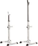 MOVIT Állvány súlyzókra állítható magasságú fehér (20040887)