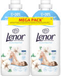 Lenor öblítő Sensitive Cotton Fresh - 2x987 ml MEGAPACK (8700216880985)